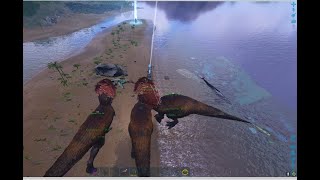 Ark PvP Official Small Tribe PC H4DES Wipe Easy Water Cave Really Fast Dodorex [upl. by Aicyla]