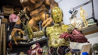 Meet Gordon Tarpley C3PO Suit Builder [upl. by Nesral]