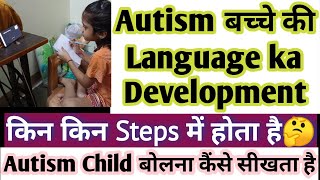 Autism child ki language ka Develpment en step me hota h virtual recovery kids mild 4 3year Old how [upl. by Nomelc]