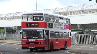 Eastbourne Classic Bus Running Day 2024 Leyland Olympian Cummins L10 power [upl. by Nomma]