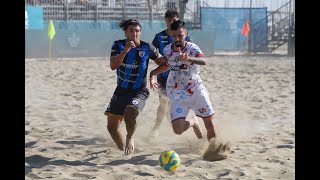 HIGHLIGHTS UNDER 20 PUNTOCUORE BEACH SOCCER  DOMUSBETTV CATANIA  LENERGY PISA 5  6 [upl. by Maurene]