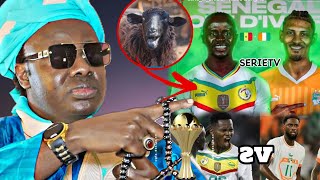 Urgent 🛑Sénégal Vs Cote D’ivoire Serigne Ass Barham Prédit la victoire et tape sur Coran😱 [upl. by Ardnovahs381]