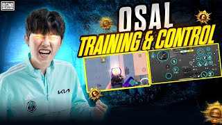 🔥OSAL New BGMIPUBG Training Drills  Osal Control Sensi Code BGMI Osal Close Range drills For BGMI [upl. by Maite]