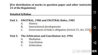 UNCITRAL Rule 1980  conciliation [upl. by Koren60]