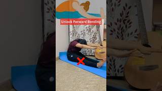 Unlock Forward Bending Paschimottanasana 🧘‍♀️🫶youtubeshorts shorts trending youtube yoga [upl. by Baer76]