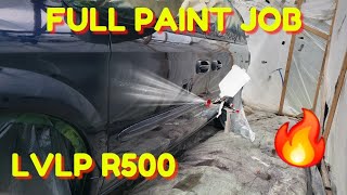 02 Chrysler Town amp Country FULL PAINT JOB With SprayIT LVLP R500 NO PRIMER or SEALER [upl. by Enoch164]