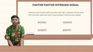 “Interaksi Sosial dan Faktorfaktor yang Mendasarinya” [upl. by Susan]