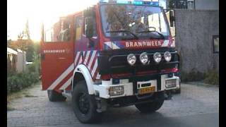 161009 Uitruk brandweer Lunteren [upl. by Underwood]