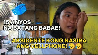 15 ANYOS NA BATANG BABAE AKSIDENTENG NASIRA ANG CELLPHONE NG MADAANAN NG AKING SASAKYAN [upl. by Arihay151]