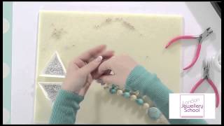 How to Make Jewelry Necklace Making Part 4 of 4 Beginners Tutorial [upl. by Toby]