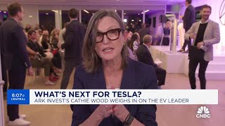 ARK Invest CEO Cathie Wood EVs will be the bulk of the auto market in the next 5 years [upl. by Elletse]