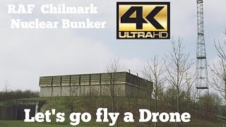 RGHQ RAF Chilmark Nuclear Bunker phantom 4K [upl. by Devina]