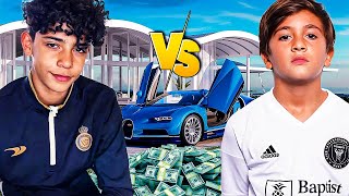 Ronaldo Jr vs Thiago Messi  LIFESTYLE WAR [upl. by Shipp]