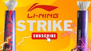 LiNing Strike Shuttlecock Review Hindi 2023 [upl. by Atlee]