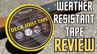 Dongxw Deck Joist Tape  Product Review [upl. by Elvina]