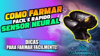 Onde Farmar Sensores Neurais um componente raro para o seu Warframe shorts [upl. by Giamo226]