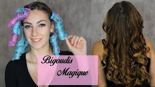 Boucler ses cheveux sans chaleurs avec les bigoudis magiques [upl. by Bedelia]