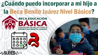 ¿nueva Convocatoria Beca Benito Juárez de Educación Básica Preescolar Primaria y secundaria FECHAS [upl. by Laise]