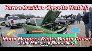 Brazilian Chevy Chevette Motor Menders Winter Beater Cruise 2024 Video 2 [upl. by Frazier258]