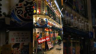 Osaka Dōtonbori famous crab osaka dotonbori crab japaneserestaurant mainstreet highlights [upl. by Blane196]