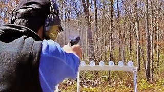 Shooting Magnum Research Baby Desert Eagle III [upl. by Mcnully]