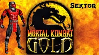 Sektor  Mortal Kombat Gold HD60 fps Playthrough [upl. by Annaoj]