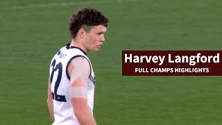 Harvey Langford  Full Champs Highlights [upl. by Annotahs721]