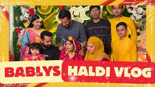 Bubly ki Haldi vlog  sasural ki Shadi ❤️  saba khalid vlogs [upl. by Haianeb]