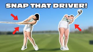 Snap Release Your Driver Swing 300 Yards By PGA Tour Coach Shawn Clement [upl. by Merton278]