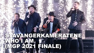 Stavangerkameratene  Who I Am MGP 2021 finale [upl. by Esetal522]