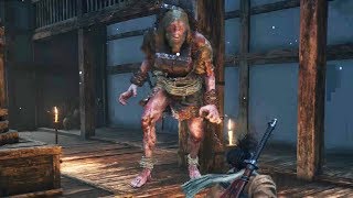 Sekiro Shadows Die Twice  Ogre in Ashina Castle Boss Fight [upl. by Ysiad]