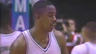 1992 MAAC Championship Game La Salle 77 Manhattan 76 [upl. by Ymirej]