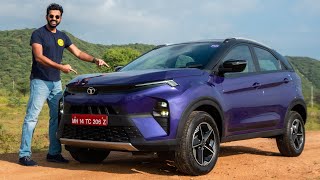 2023 Tata Nexon Facelift  Feature Loaded But Petrol DCT Lacks Punch  Faisal Khan [upl. by Nocaj]