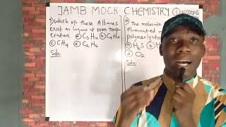 JAMB MOCK 2024 CHEMISTRY QUESTIONS GUOGUODIZED 😅 PT 2 [upl. by Meri854]