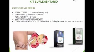 CALCULOS EN LOS RIÑONES BERRY COFFEE GANODERMA HGW [upl. by Ifen]