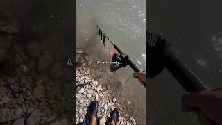 I found a brand new fishing combo in the RIVER👀 fishing shorts [upl. by Ramsey]