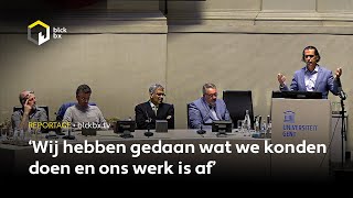 ‘Wij hebben gedaan wat we konden doen en ons werk is af’ [upl. by Aigneis]