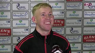 Arbroath 0  0 Greenock Morton  Post Match Interview Nicky Low [upl. by Aikcin833]