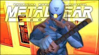 Metal Gear Solid 1 with Kratos Part 6 Gray Fox [upl. by Aikal4]