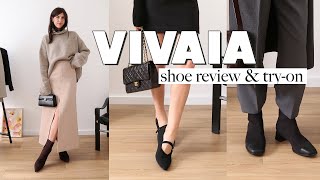 VIVAIA Shoe Review Try OnSizing Guide  How to Style Eco Conscious Shoes AD [upl. by Orianna]