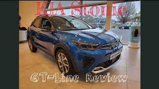 Kia Stonic GT Line ReviewKia Stonic WalkroundNew Kia StonicNew CarsHatchbackWatch This [upl. by Phillis199]