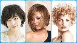 Top 🔆 20 kurzhaarfrisuren bei rundem gesicht herbst 2018 [upl. by Ferretti]