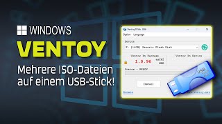 Mehrere ISODateien auf einem USBStick mit VENTOY  EINFACH ERKLÄRT [upl. by Yar]