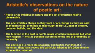 Aristotle and his Poetics  Every Concept and Chapter Explained in Detail  Literary Criticism [upl. by Kerril672]