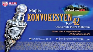 Majlis Konvokesyen UPM Ke42 [upl. by Pfeffer]