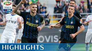 Inter  Atalanta  71  Highlights  Giornata 28  Serie A TIM 201617 [upl. by Daphie566]