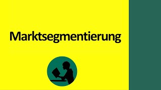 Marktsegmentierung [upl. by Clements]