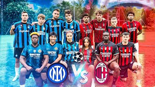 Milan vs Inter di Champions League 7vs7⚽️ [upl. by Polinski837]