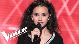 Yves Montand  Les feuilles mortes  Lilya  The Voice France 2018  Blind Audition [upl. by Hajed]