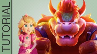 Peaches Jack Black  Bowser song  The Super Mario Bros Movie  Recorder Tutorial [upl. by Sigismond]